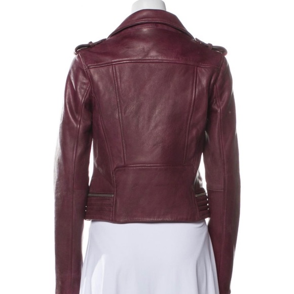 ❌SOLD TRR❌ NWT Maje leather jacket - Picture 3 of 5